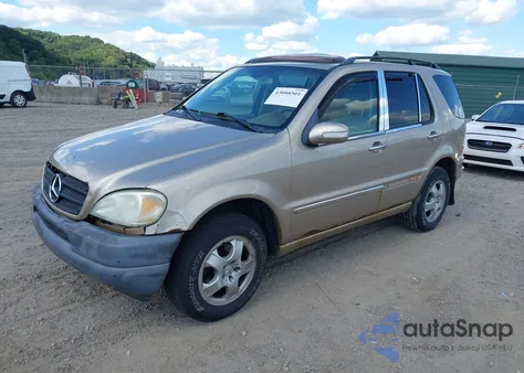 2003 Mercedes-Benz Ml 320 from USA, damaged, VIN 4JGAB54E23A382687